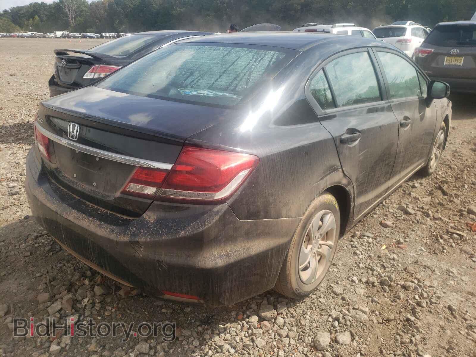 2013 HONDA CIVIC - VIN: 19XFB2F55DE259132 - Фото 4