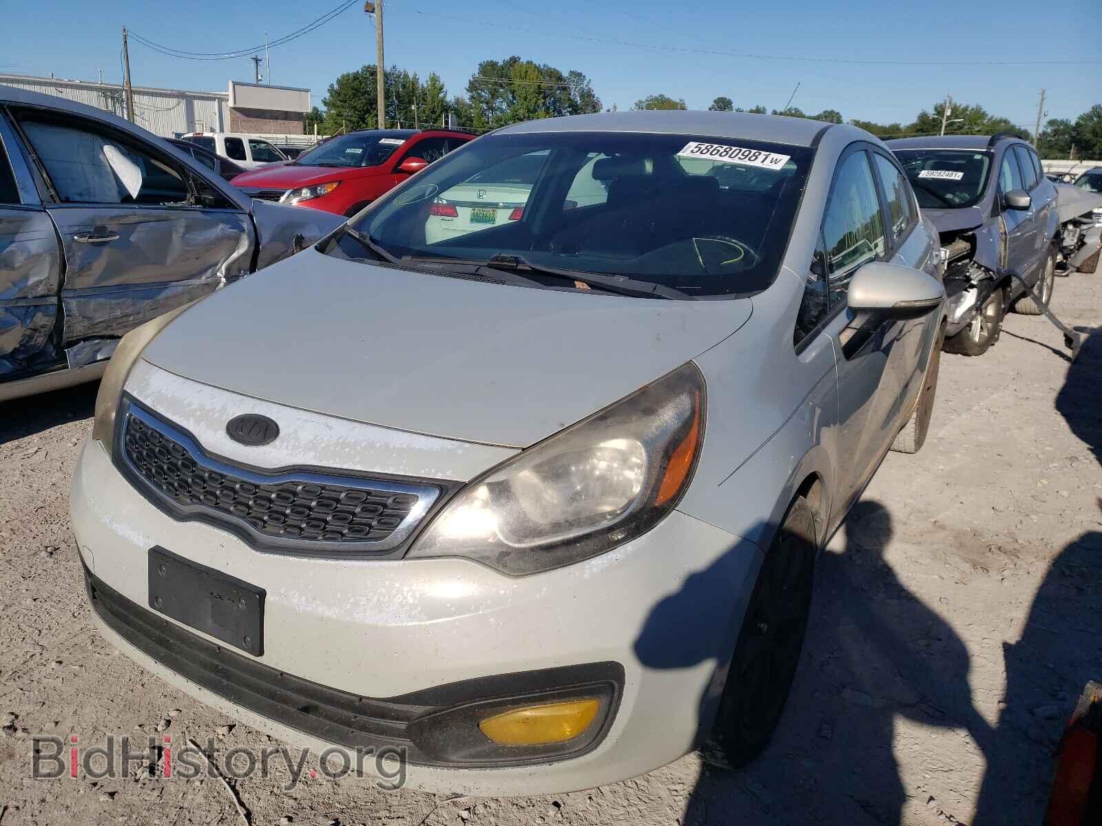 2013 KIA RIO - VIN: KNADN4A31D6128220 - Фото 2