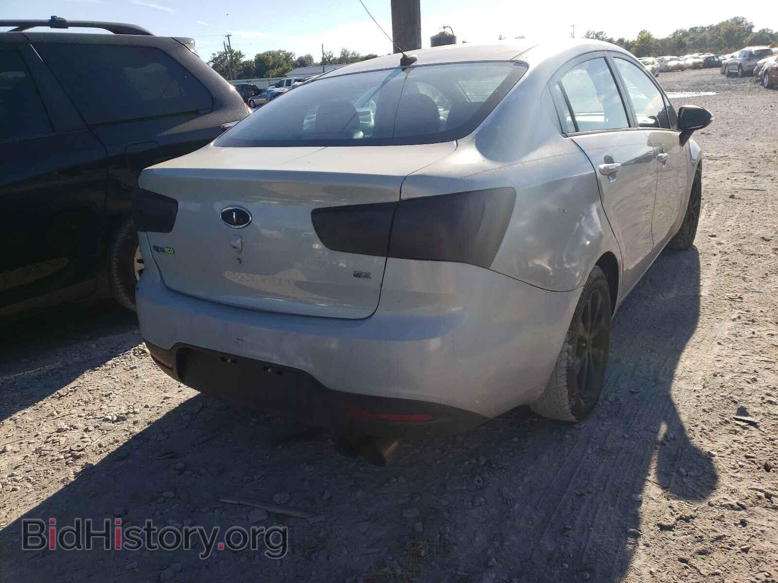 2013 KIA RIO - VIN: KNADN4A31D6128220 - Фото 4