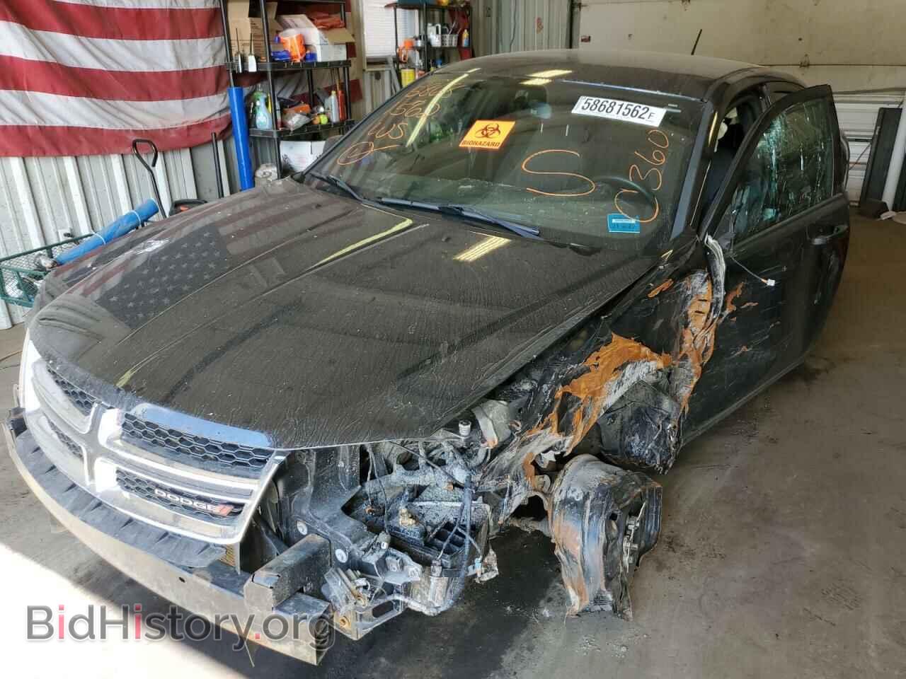 2014 DODGE AVENGER - VIN: 1C3CDZAB0EN227368 - Фото 2