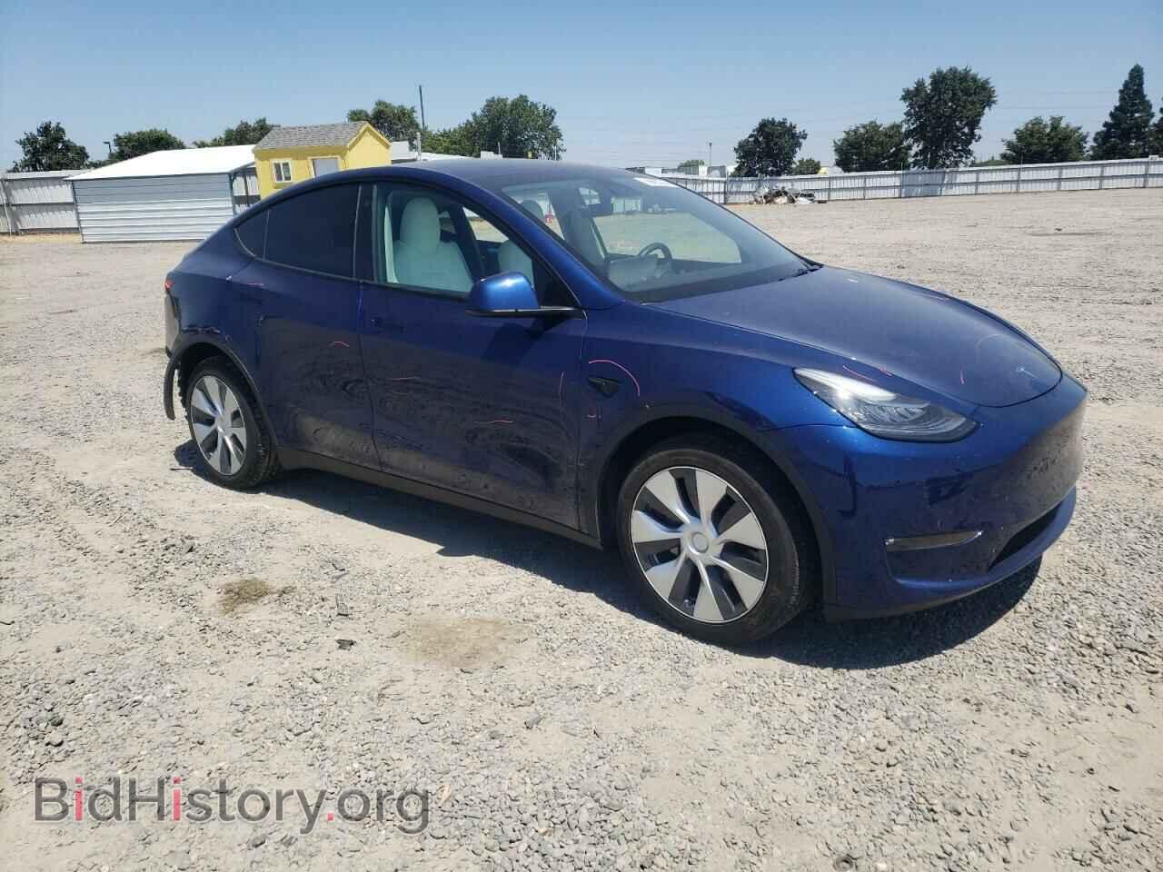 2022 TESLA MODEL Y - VIN: 7SAYGDEE5NF355347 - Фото 4