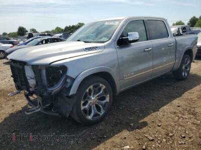 2020 RAM 1500 Limited, silver — VIN 1C6SRFHT5LN256018, Copart