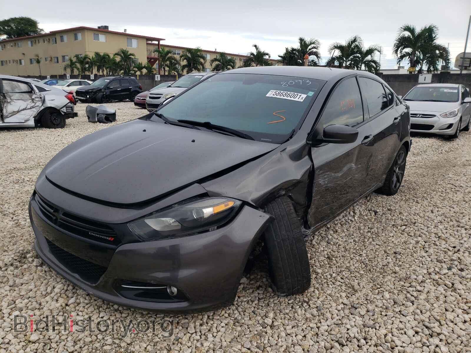 2016 DODGE DART - VIN: 1C3CDFBBXGD518093 - Фото 2