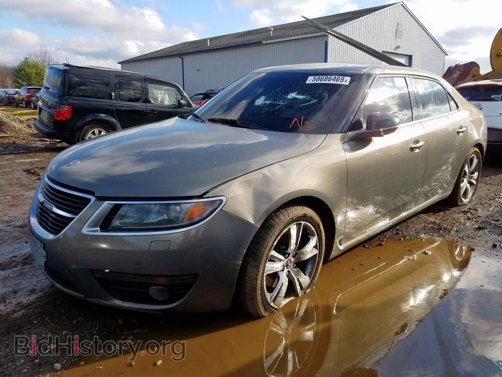 2011 SAAB 9 5 - VIN: YS3GN4AR4B4006635 - Фото 2