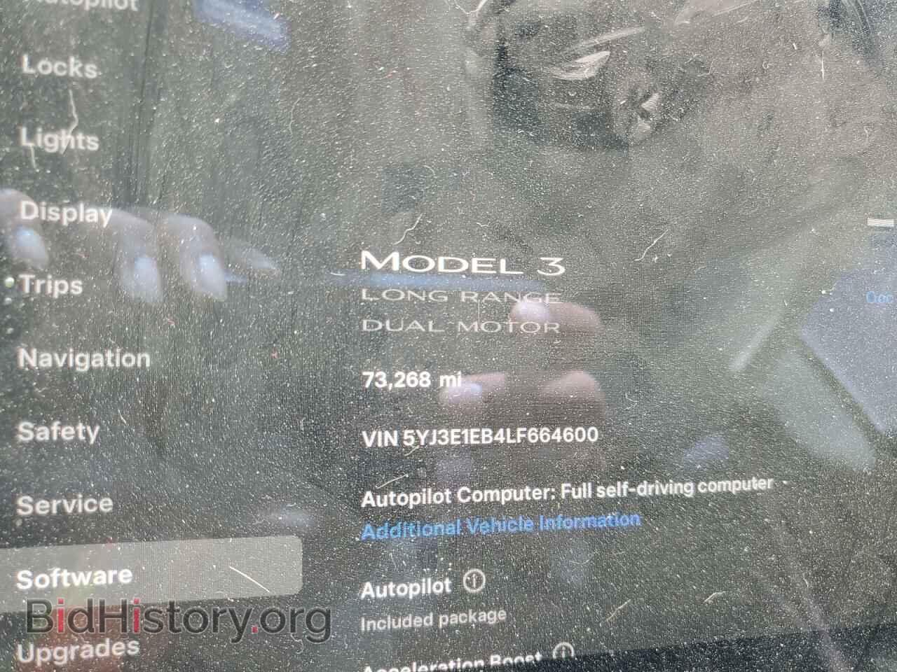 2020 TESLA MODEL 3 - VIN: 5YJ3E1EB4LF664600 - Фото 9
