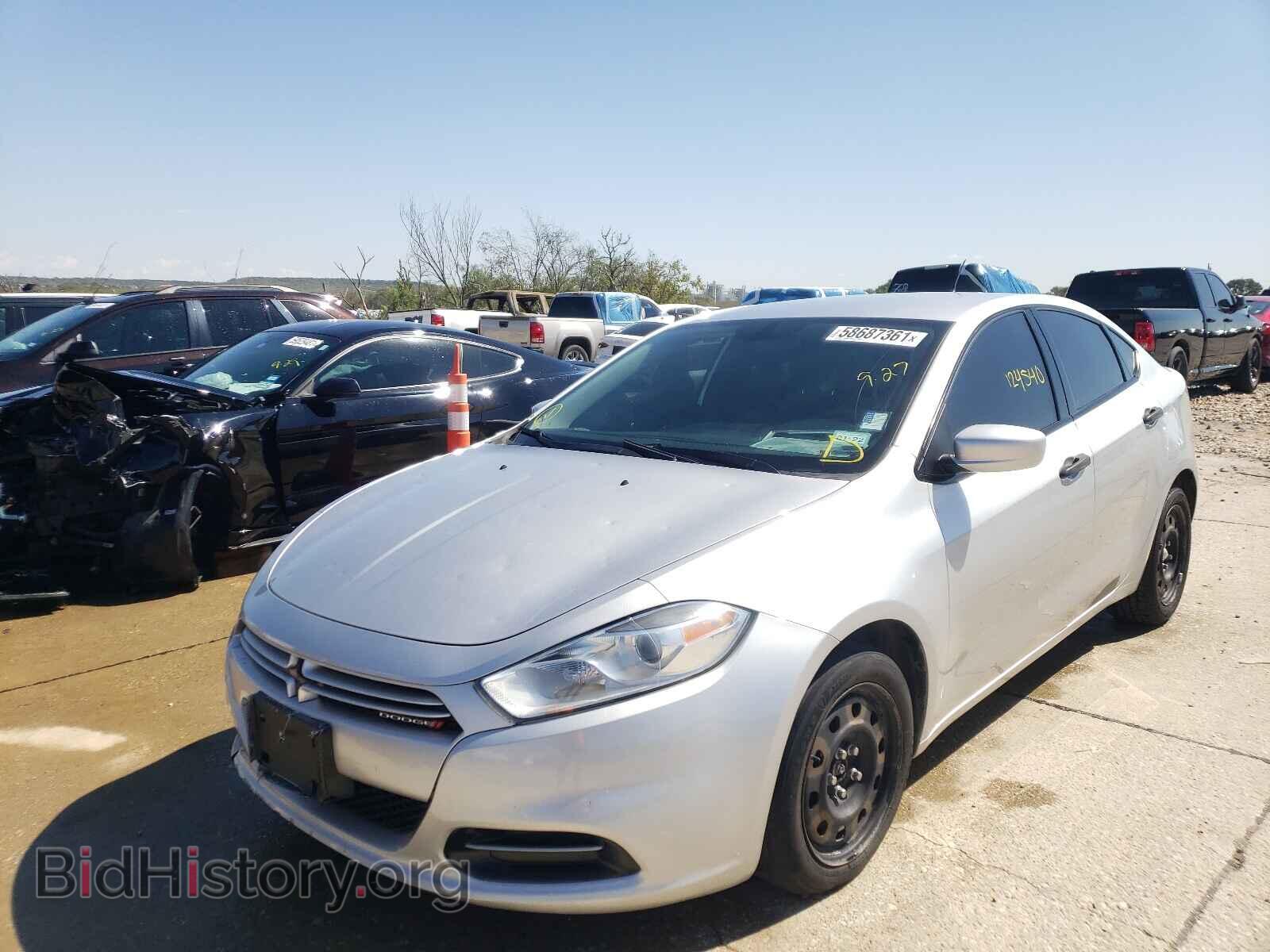 2013 DODGE DART - VIN: 1C3CDFAA5DD336046 - Фото 2
