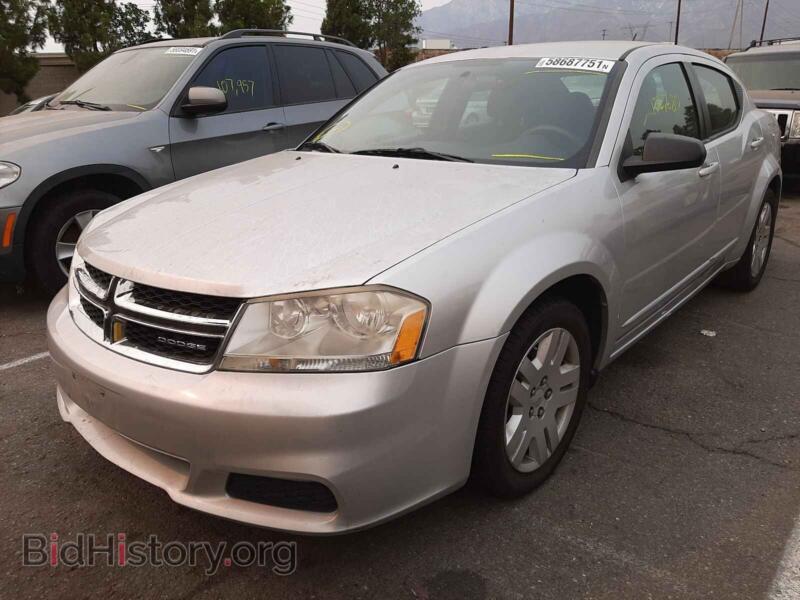 2011 Dodge AVENGER (VIN 1B3BD4FB9BN572866) — фото 2 из 10