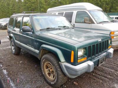 2000 Jeep CHEROKEE S, green — VIN 1J4FF48S6YL110948, Copart
