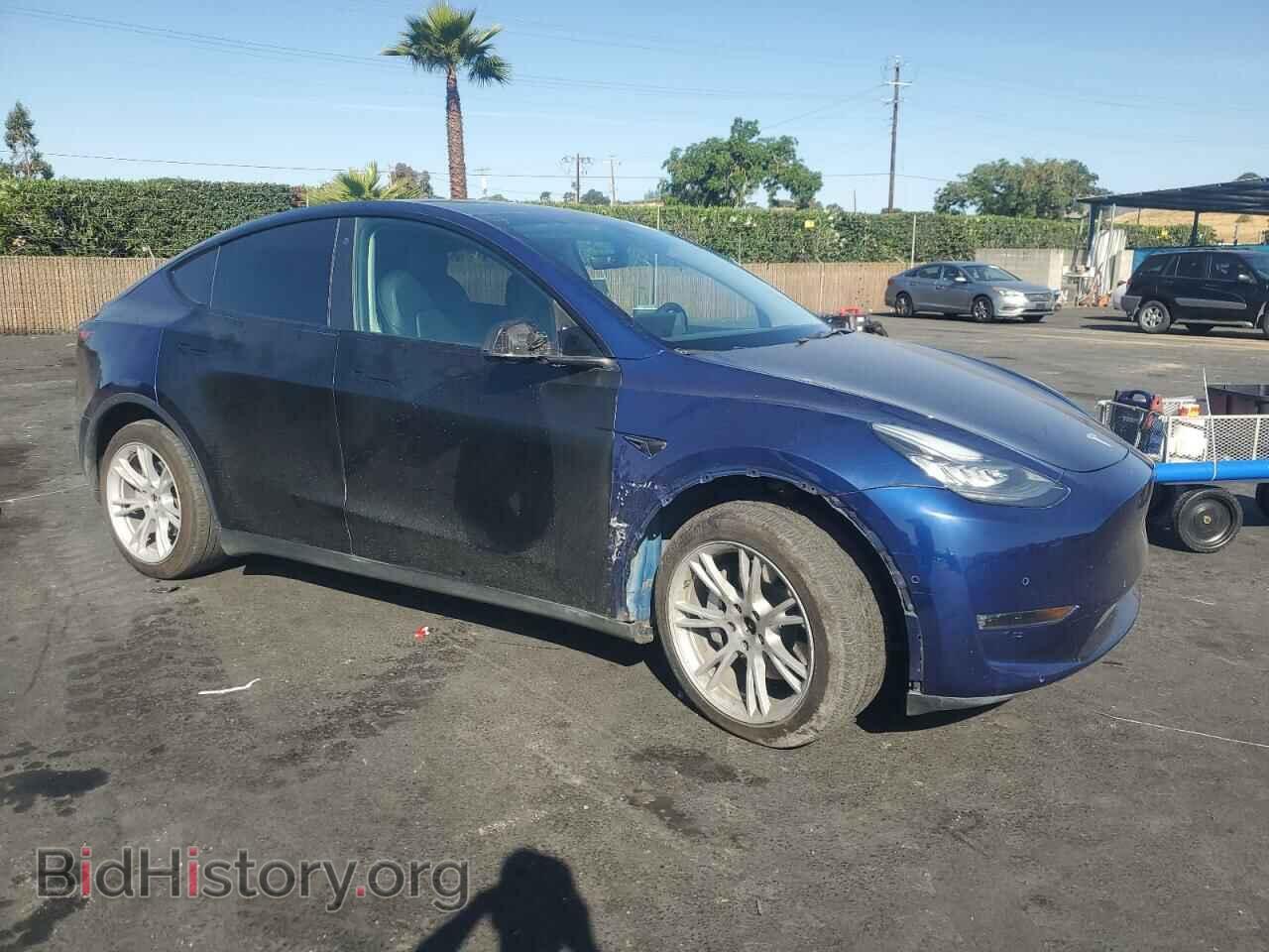 2022 TESLA MODEL Y - VIN: 7SAYGAEE0NF487527 - Фото 4