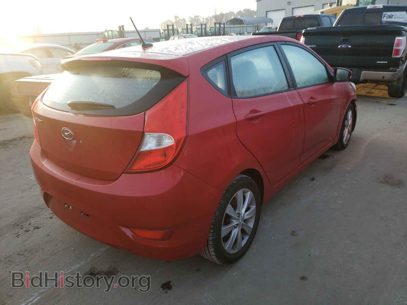 2014 HYUNDAI ACCENT - VIN: KMHCU5AE5EU162131 - Фото 4