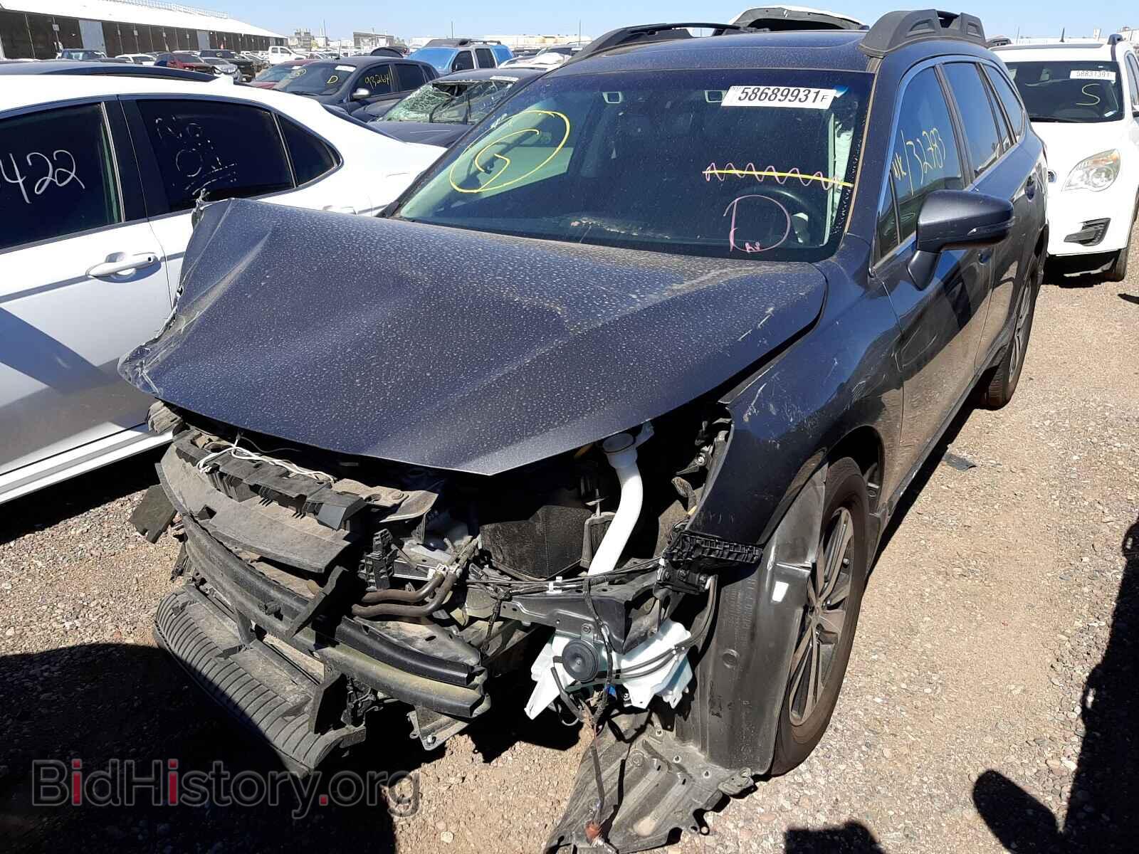 2019 SUBARU OUTBACK - VIN: 4S4BSENC8K3307383 - Фото 2