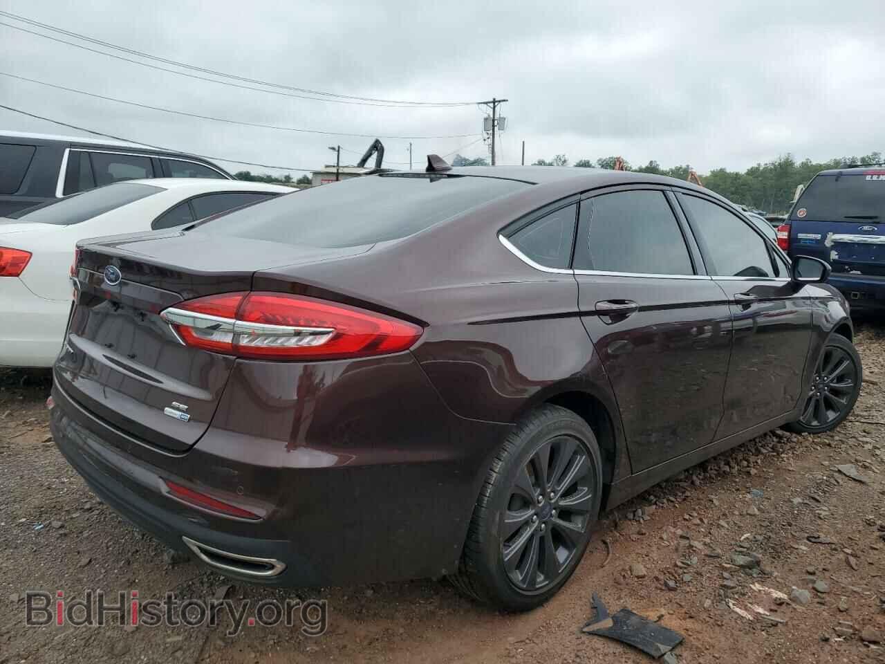 2019 FORD FUSION - VIN: 3FA6P0T98KR244939 - Фото 3