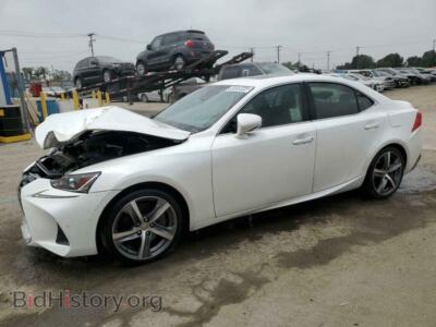 2017 Lexus IS 200t, white — VIN JTHBA1D27H5047384, Copart
