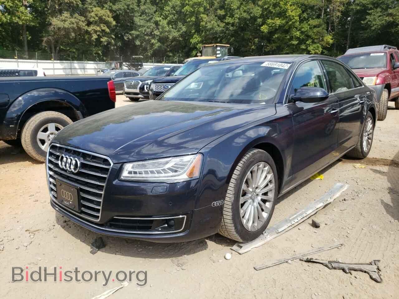 2016 AUDI A8 - VIN: WAU34AFD0GN008952 - Фото 2