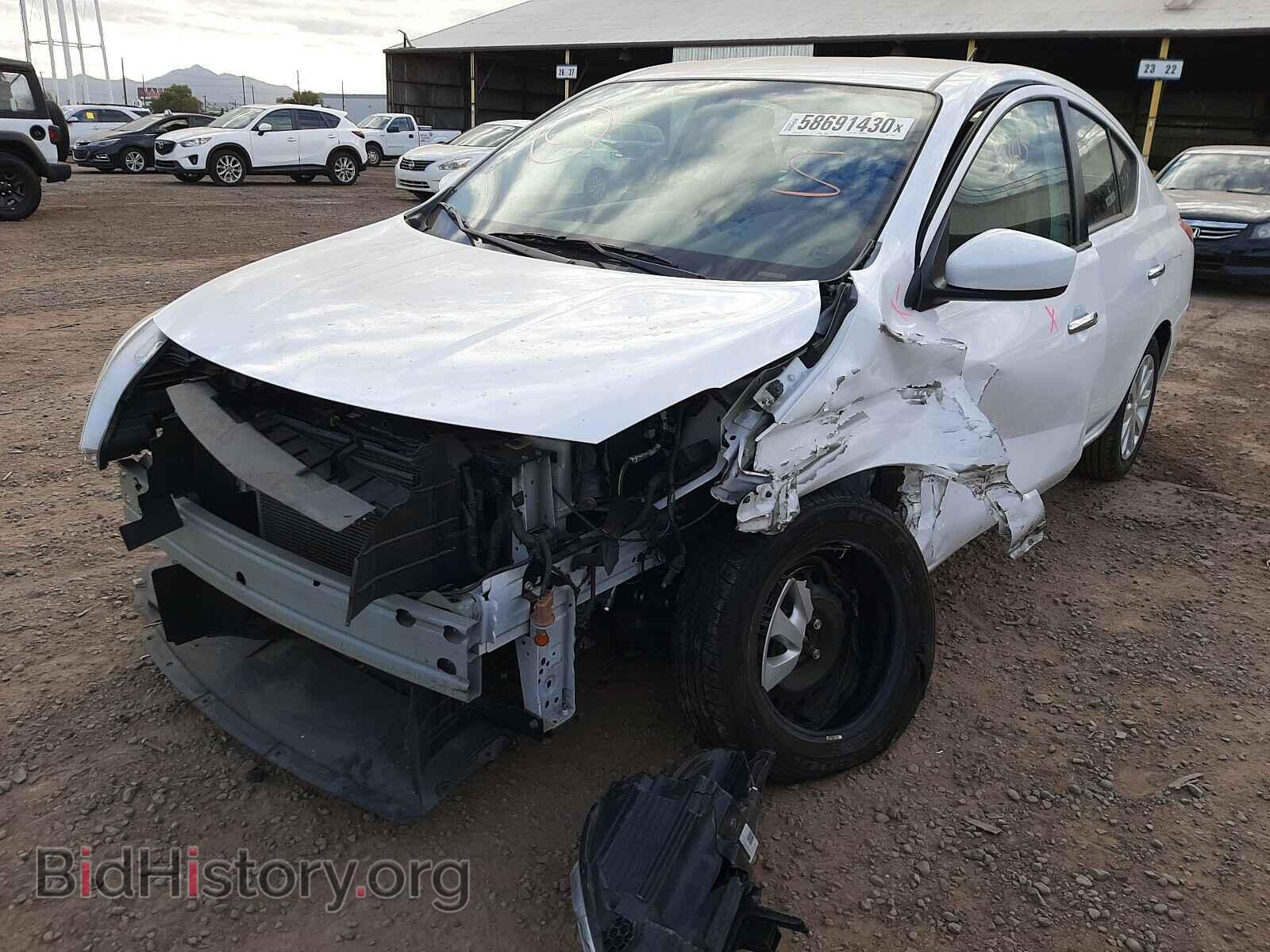 2019 NISSAN VERSA - VIN: 3N1CN7AP2KL842804 - Фото 2