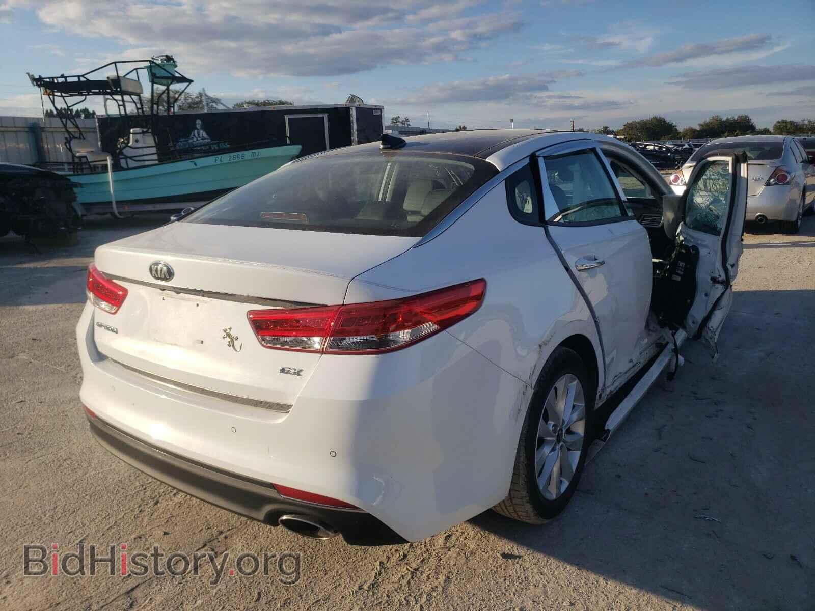 2016 KIA OPTIMA - VIN: 5XXGU4L37GG042738 - Фото 4