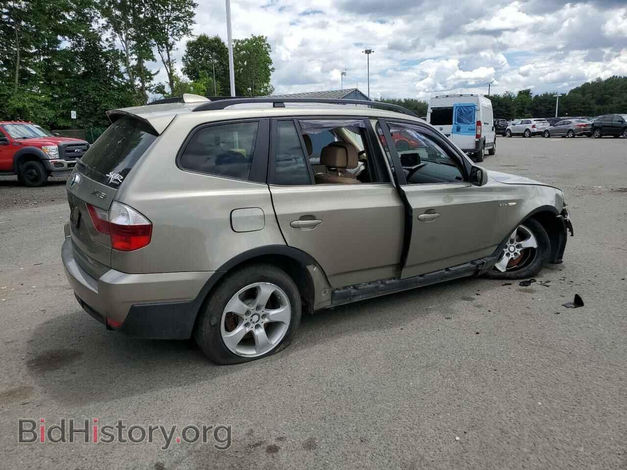 2008 BMW X3 - VIN: WBXPC93448WE79031 - Фото 3