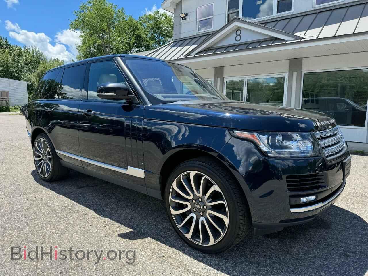 Photo SALGS2EF9GA307231 - LAND ROVER RANGEROVER 2016