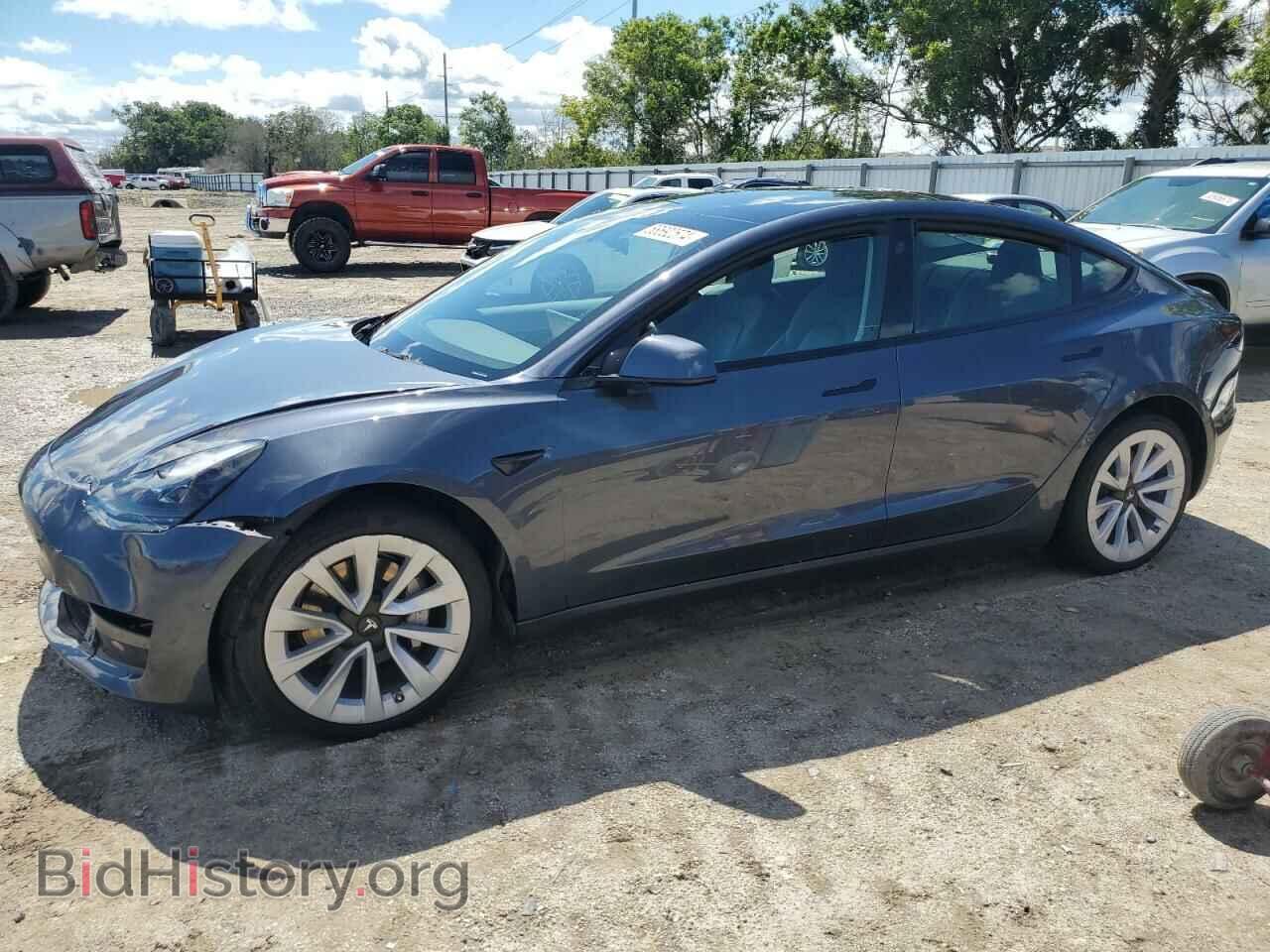 Photo 5YJ3E1EA9NF288664 - TESLA MODEL 3 2022