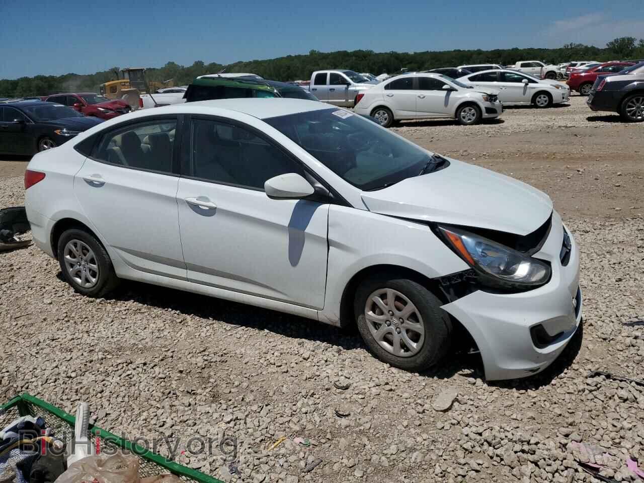 2013 HYUNDAI ACCENT - VIN: KMHCT4AEXDU388984 - Фото 4