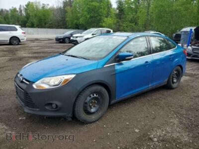 2012 Ford FOCUS SEL, blue — VIN 1FAHP3H28CL325591, Copart