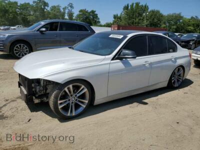 2013 BMW 3 SERIES I, white — VIN WBA3A5C58DF601848, Copart