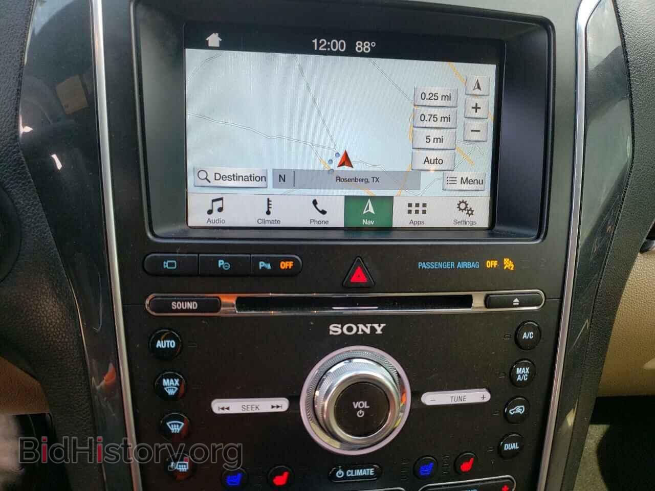 2017 FORD EXPLORER - VIN: 1FM5K8FH0HGC09488 - Фото 9
