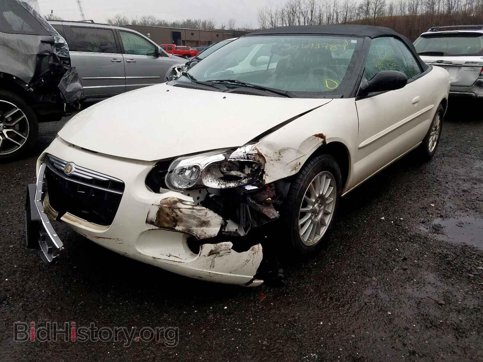 2004 CHRYSLER SEBRING - VIN: 1C3EL55R14N155848 - Фото 2