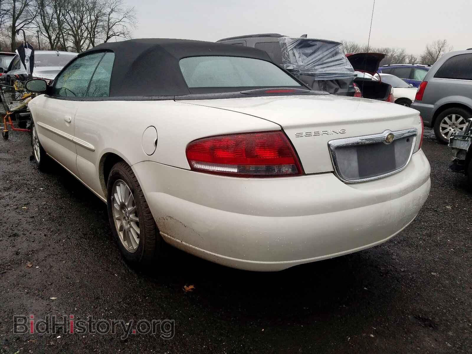 2004 CHRYSLER SEBRING - VIN: 1C3EL55R14N155848 - Фото 3