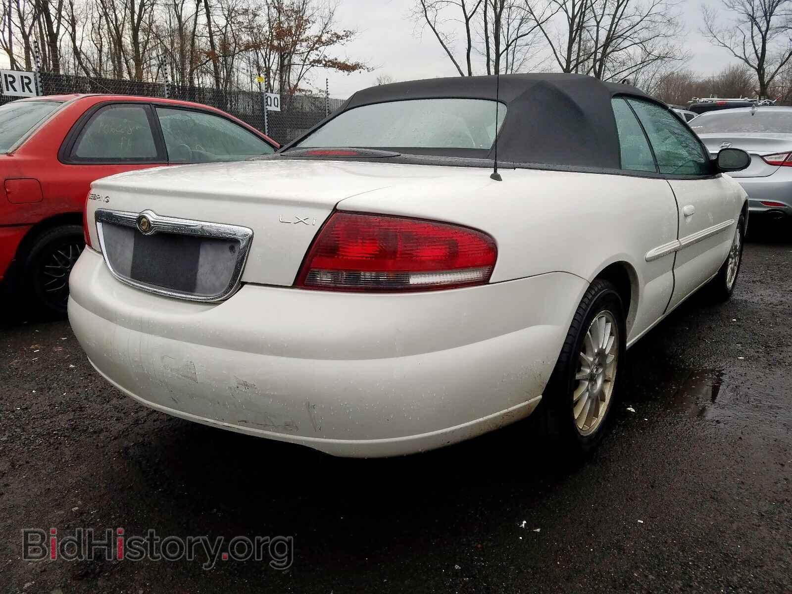 2004 CHRYSLER SEBRING - VIN: 1C3EL55R14N155848 - Фото 4
