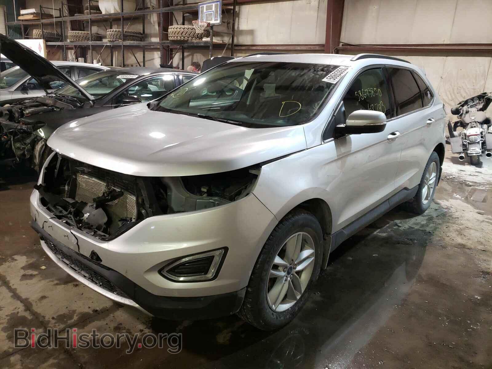 2016 FORD EDGE - VIN: 2FMPK4J84GBB28265 - Фото 2
