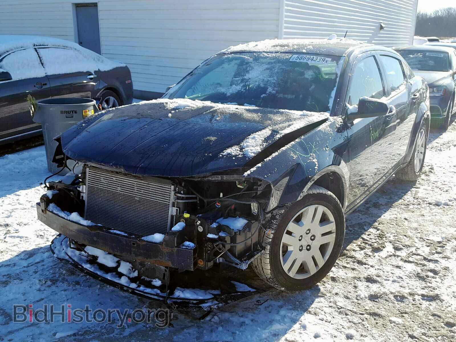 2014 DODGE AVENGER - VIN: 1C3CDZABXEN202784 - Фото 2