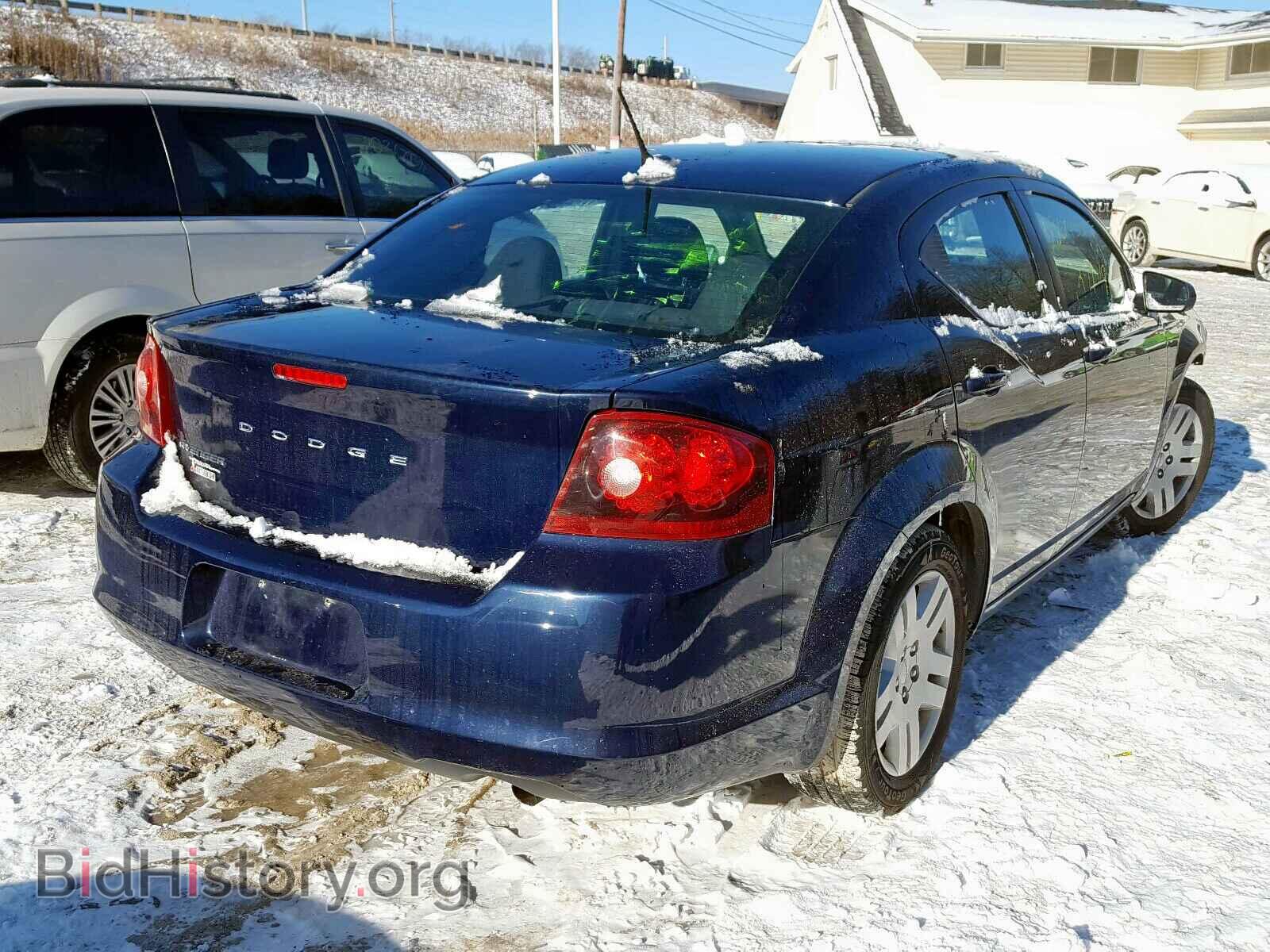 2014 DODGE AVENGER - VIN: 1C3CDZABXEN202784 - Фото 4