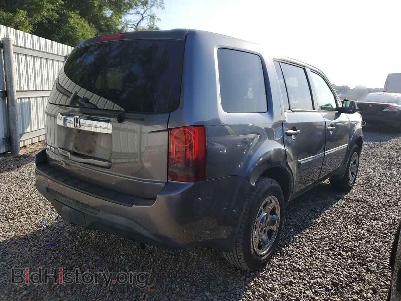 2014 HONDA PILOT - VIN: 5FNYF3H23EB019854 - Фото 3