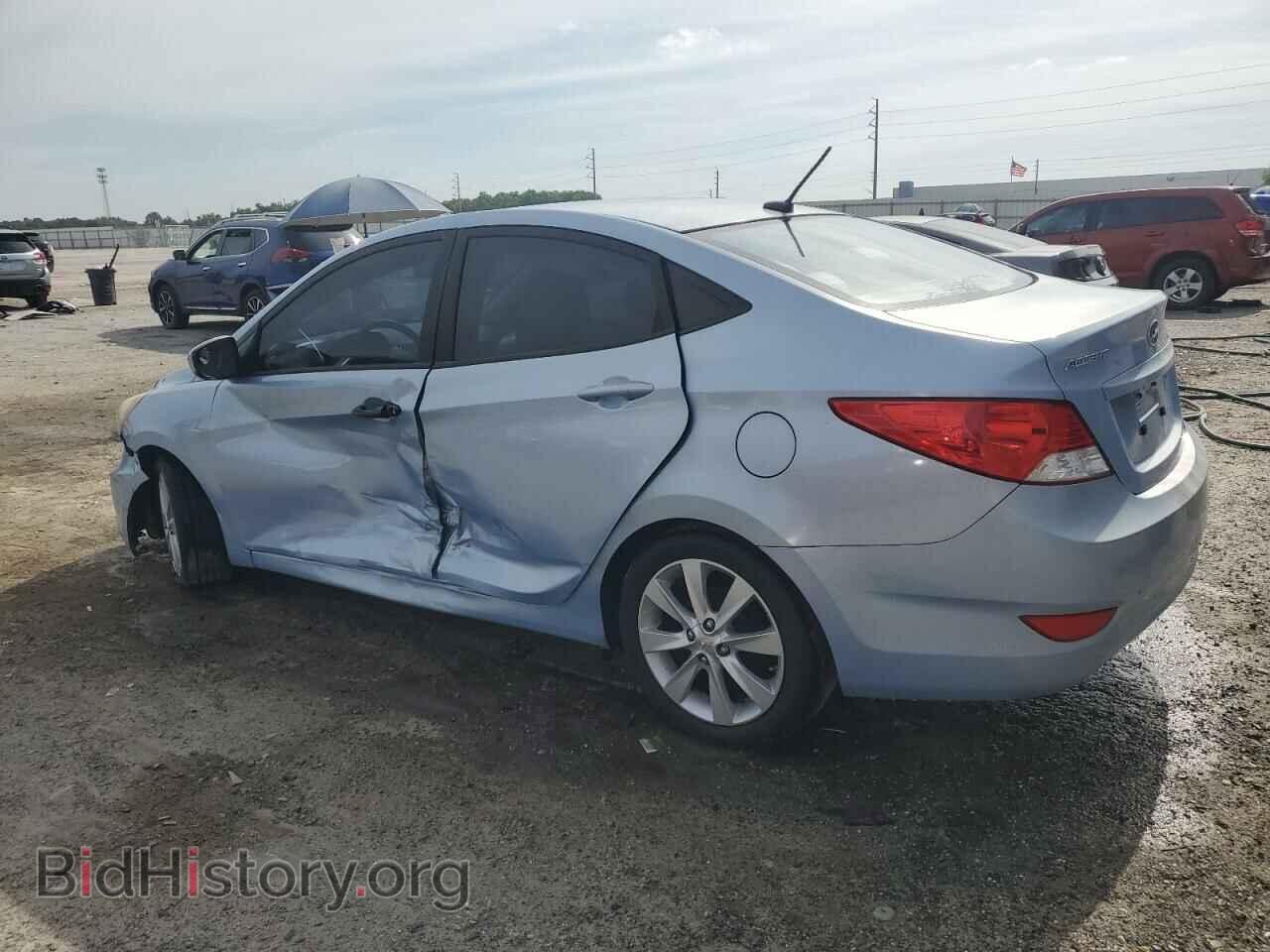 2014 HYUNDAI ACCENT - VIN: KMHCT4AE3EU660342 - Фото 2