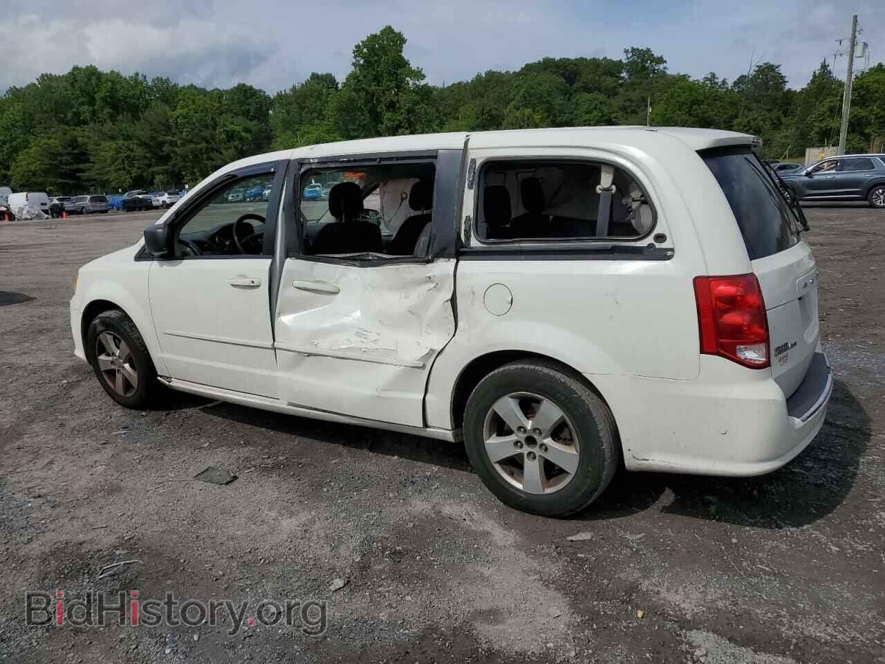 2013 DODGE CARAVAN - VIN: 2C4RDGBG3DR672208 - Фото 2