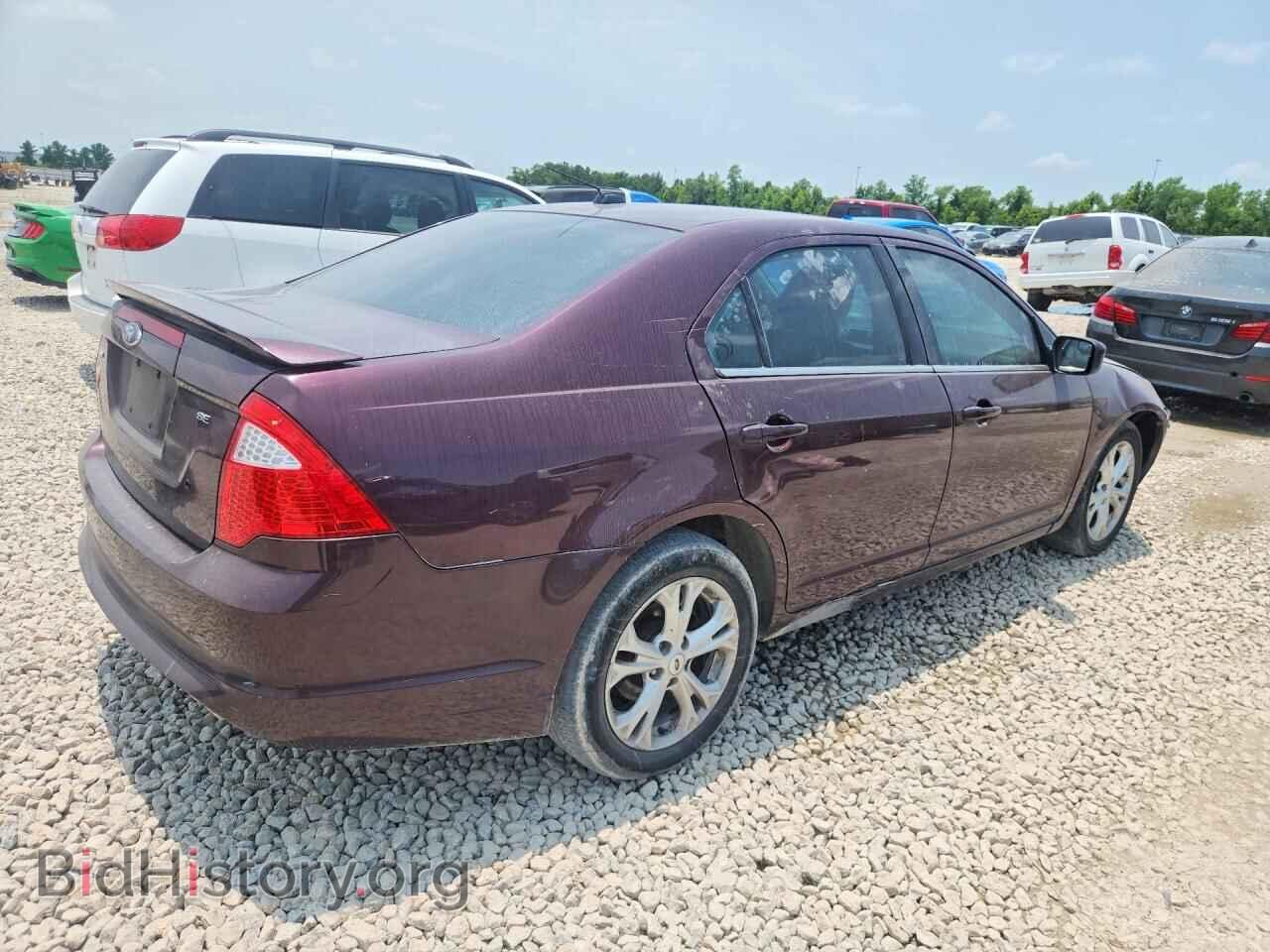 2012 FORD FUSION - VIN: 3FAHP0HA7CR449293 - Фото 3