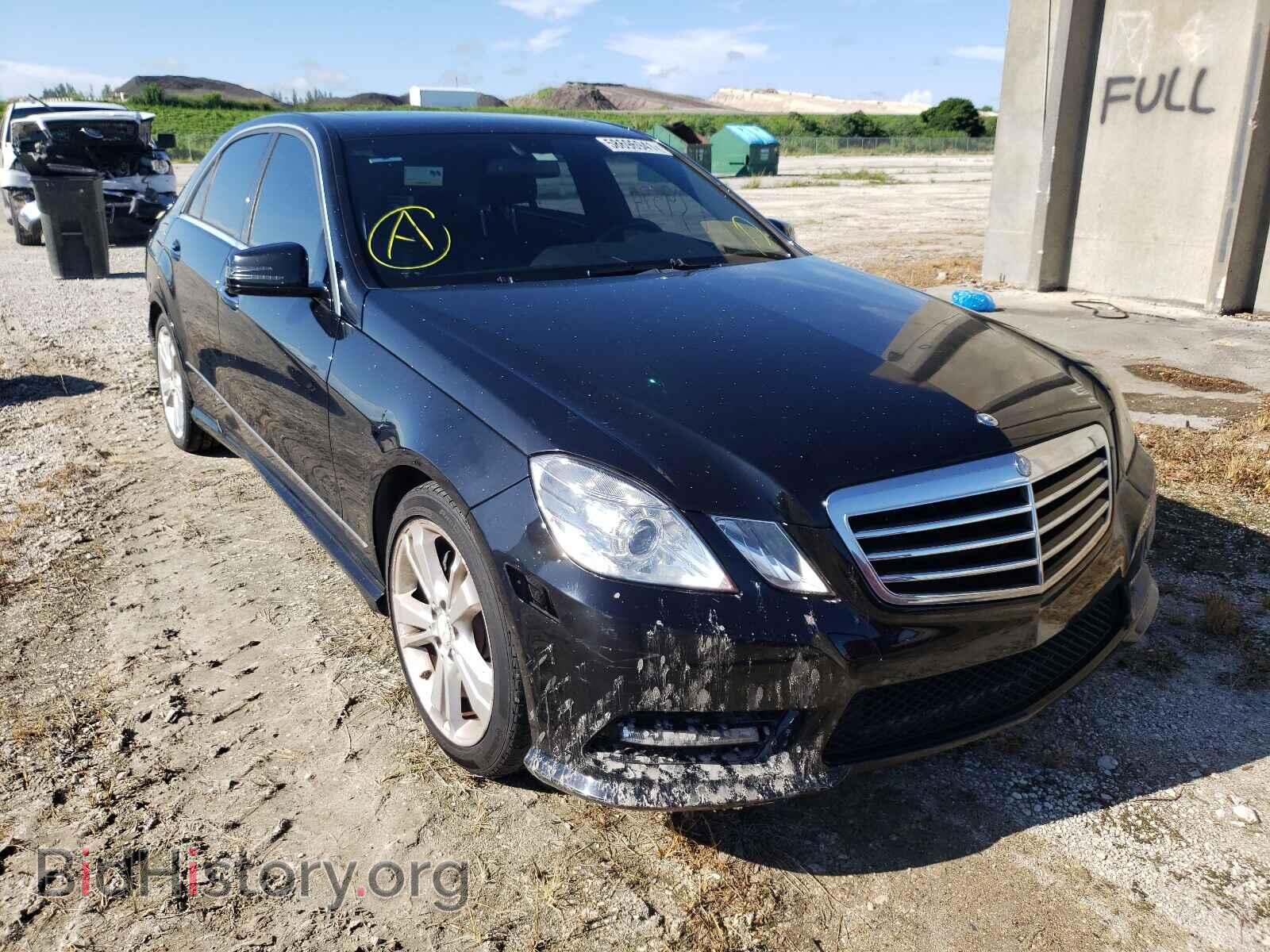 Photo WDDHF5KB9DA670584 - MERCEDES-BENZ E-CLASS 2013