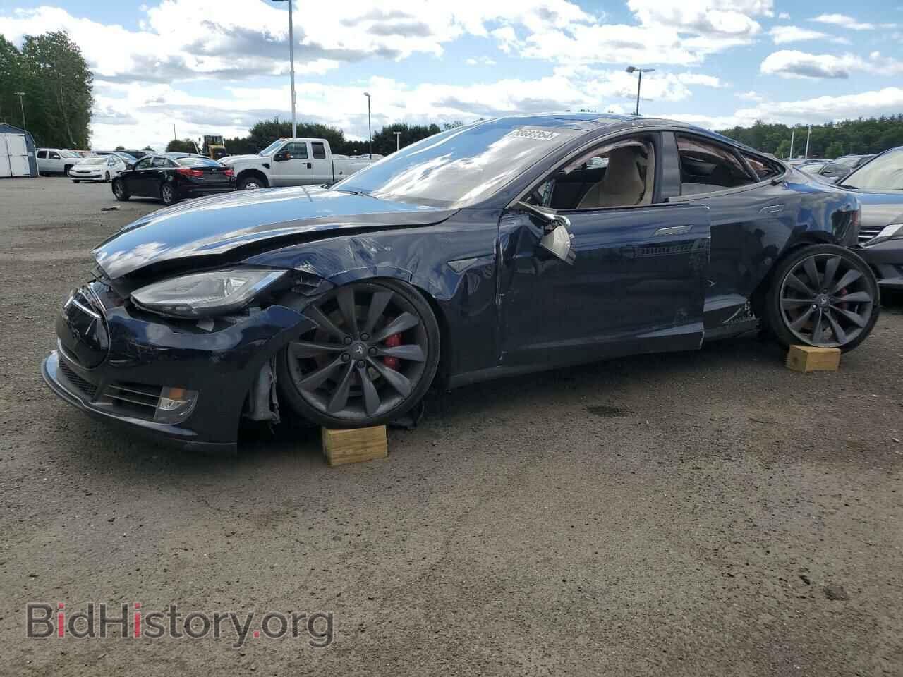 Фотография 5YJSA1H11EFP28864 - TESLA MODEL S 2014