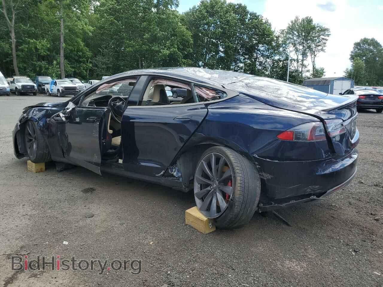 2014 TESLA MODEL S - VIN: 5YJSA1H11EFP28864 - Фото 2