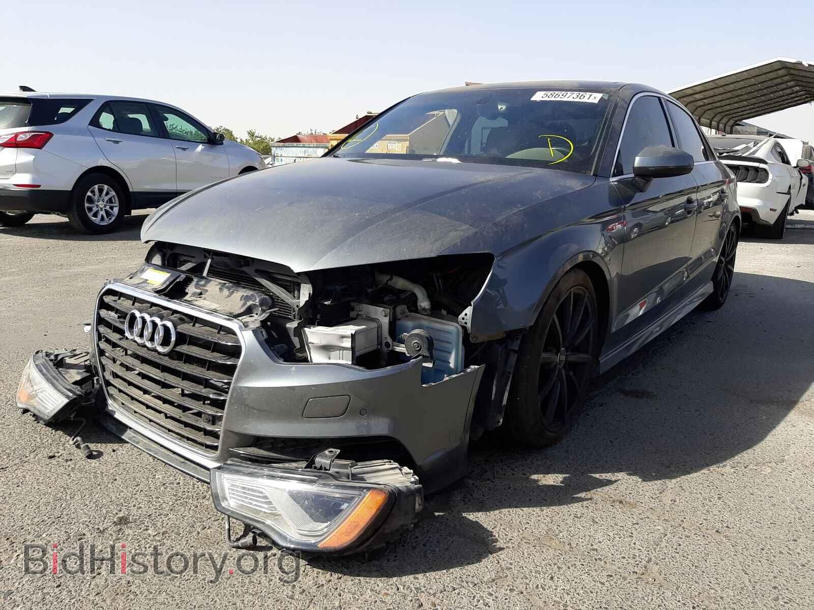 2015 AUDI A3 - VIN: WAUKFGFF1F1010502 - Фото 2