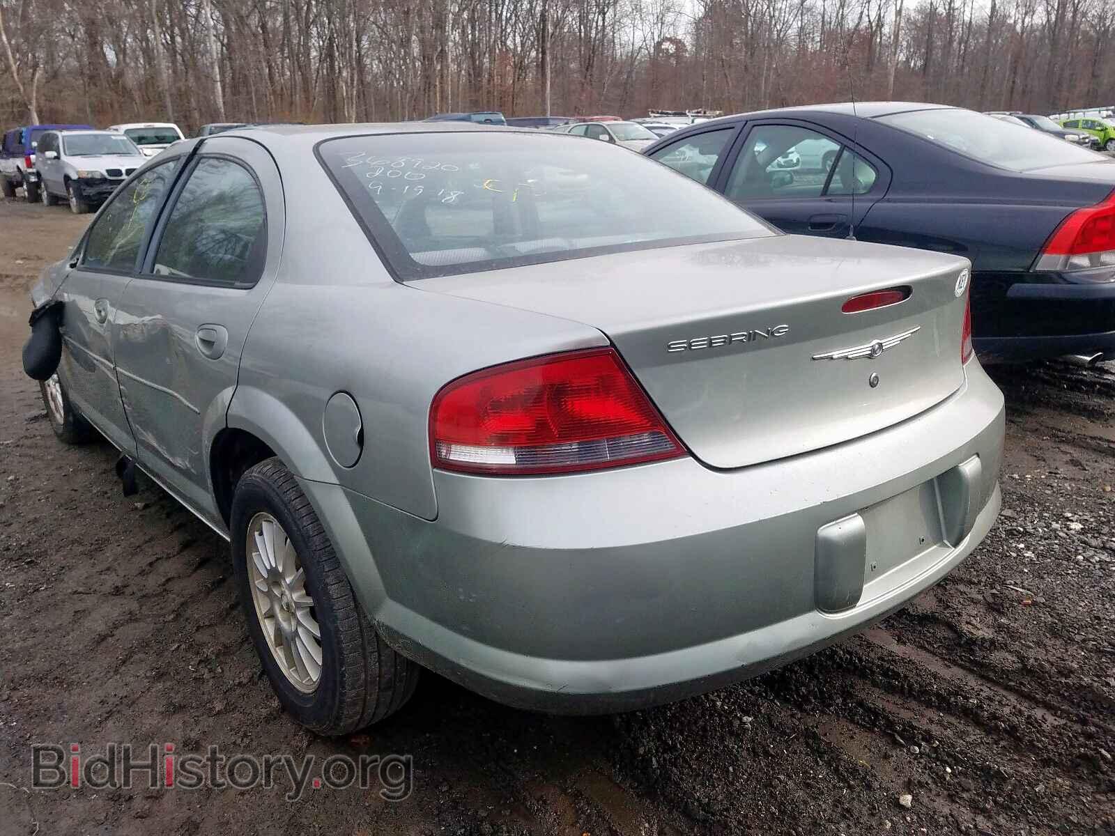 2004 CHRYSLER SEBRING - VIN: 1C3EL46XX4N375321 - Фото 3