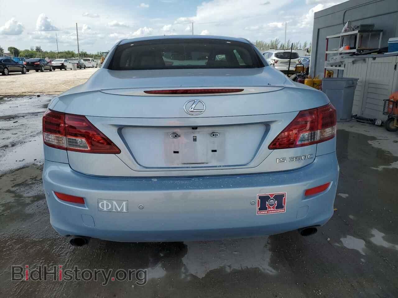 2011 LEXUS IS - VIN: JTHFE2C24B2506442 - Photo 6