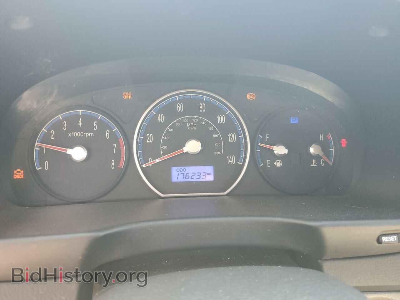 2009 HYUNDAI SANTA FE - VIN: 5NMSG13D29H296919 - Фото 9