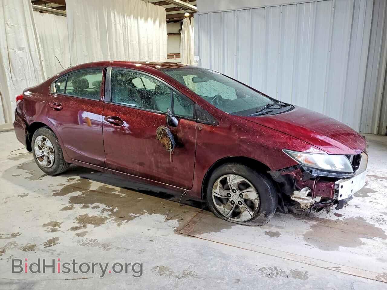 2014 HONDA CIVIC - VIN: 2HGFB2F51EH500370 - Фото 4