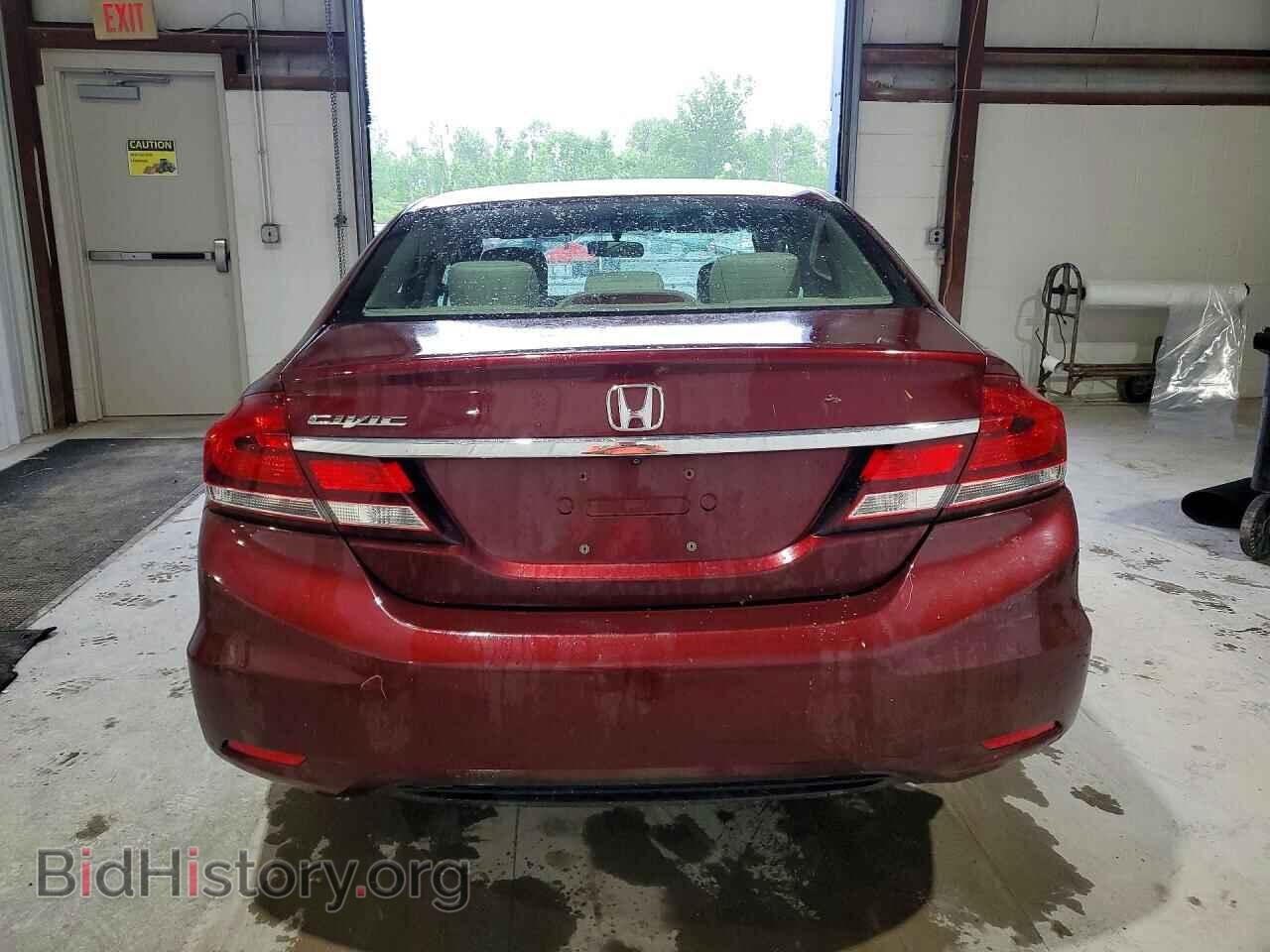 2014 HONDA CIVIC - VIN: 2HGFB2F51EH500370 - Фото 6