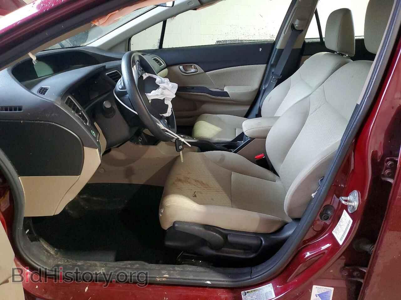 2014 HONDA CIVIC - VIN: 2HGFB2F51EH500370 - Фото 7