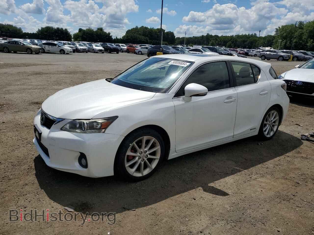Photo JTHKD5BH8C2117801 - LEXUS CT 200 2012