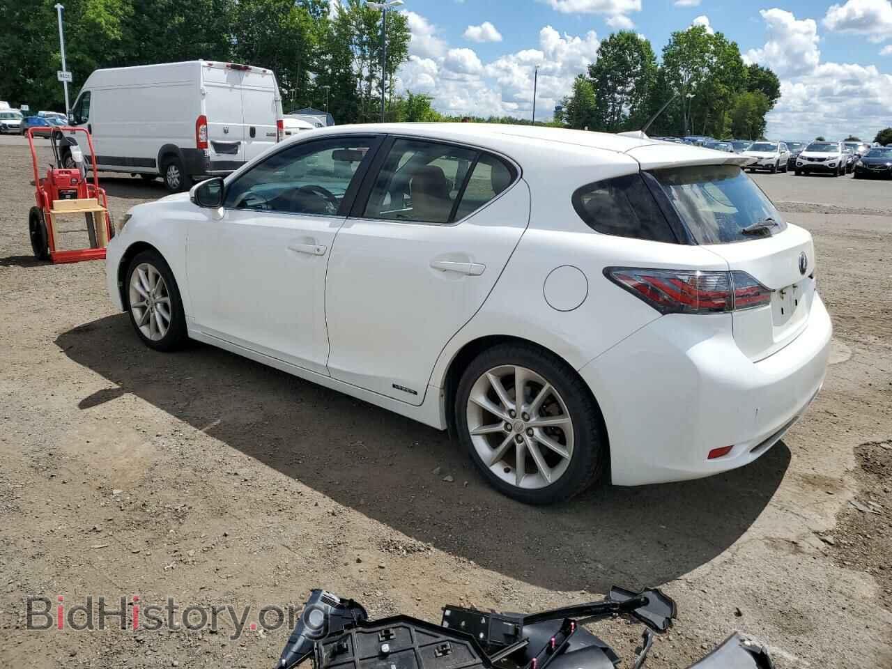 2012 LEXUS CT 200 - VIN: JTHKD5BH8C2117801 - Фото 2