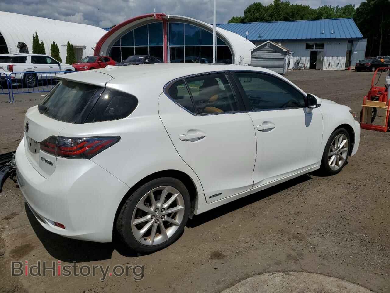 2012 LEXUS CT 200 - VIN: JTHKD5BH8C2117801 - Фото 3